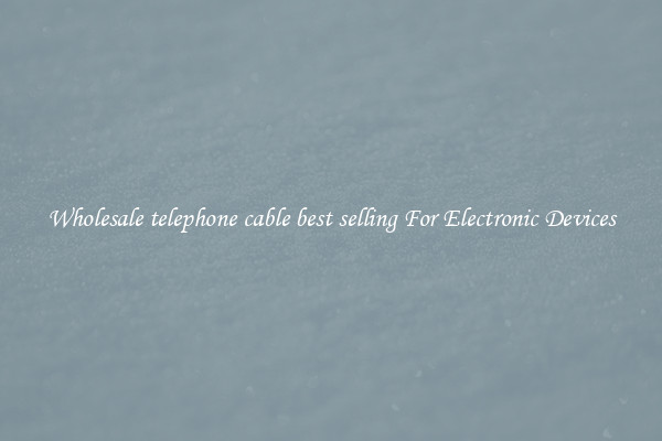 Wholesale telephone cable best selling For Electronic Devices