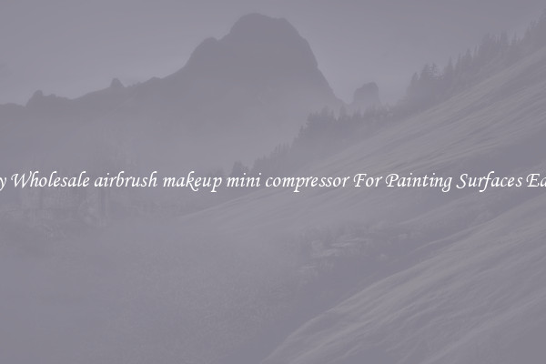 Buy Wholesale airbrush makeup mini compressor For Painting Surfaces Easily