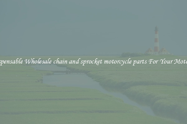 Indispensable Wholesale chain and sprocket motorcycle parts For Your Motocycle